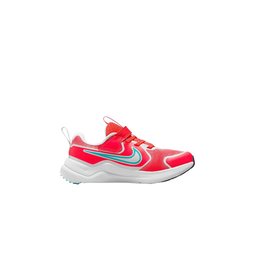 Nike Кроссовки Cosmic Runner PS Bright Crimson Dusty Cactus Kids, красные, чисто-платиновые, черные HM4400-600