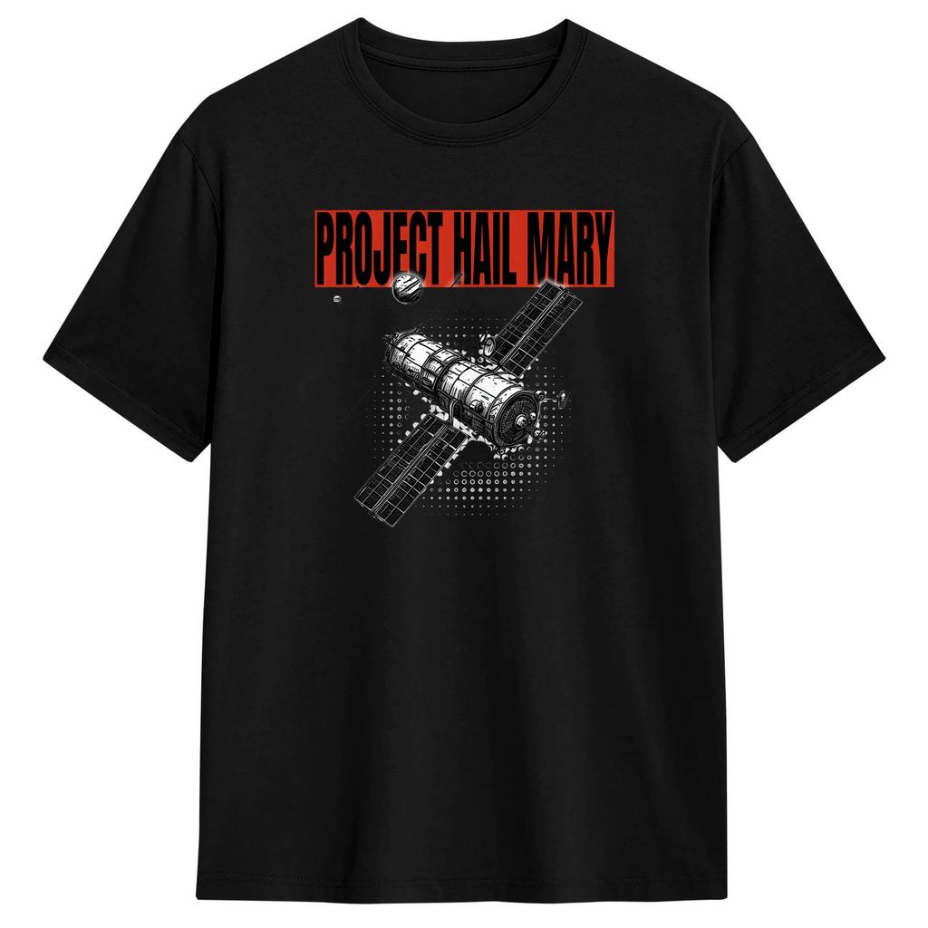 Unisex T Shirt Project Hail Mary Amaze T Shirts Hip Hop Summer Tee Shirt Vintage 100 Cotton Tops Plus Size