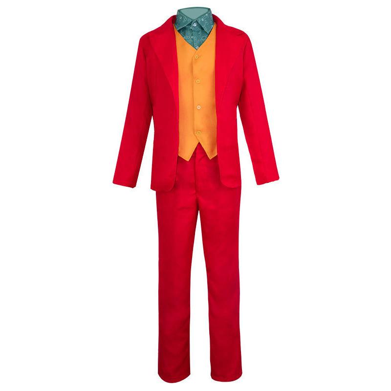 CosplayS-1XL Holy Festival Stage Suit Joker Jacquin Phoenix cos Suit Clown Suit Cosplay Wan