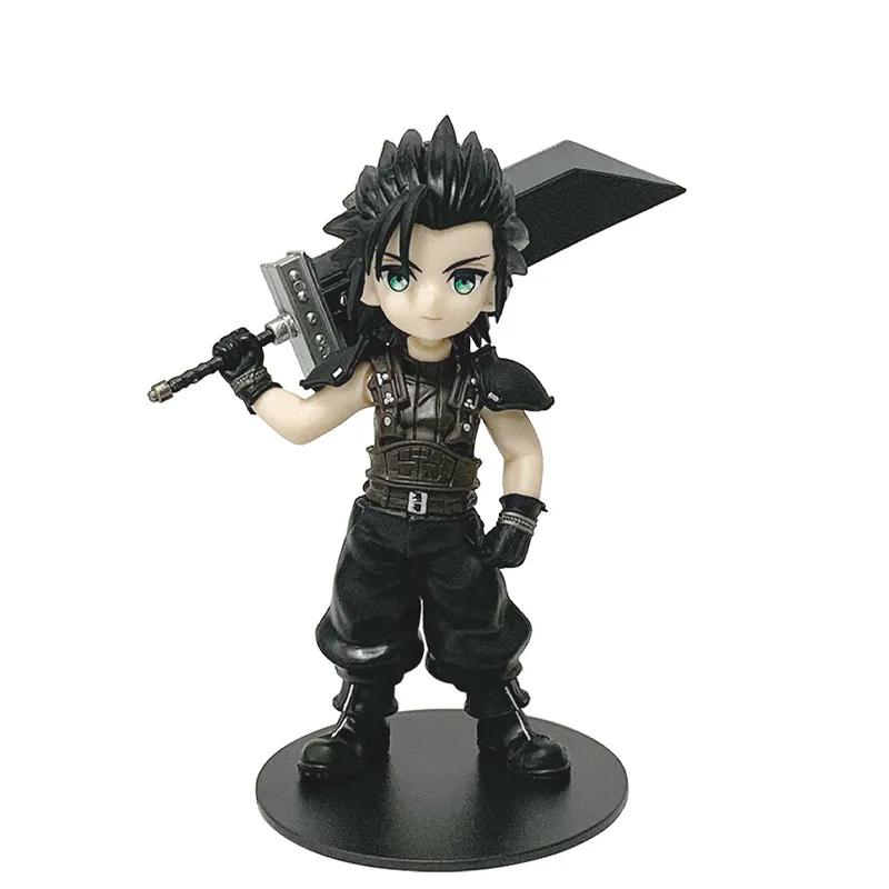 11-12 см Аниме Клауд Страйф Тифа Локхарт Аэрис Гейнсборо Зак Фэйр Фигурка Модель ПВХ Игрушка Настольные Коллекционные Аксессуары Подарок
