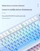AULA S99PRO Бесшумная RGB-клавиатура с механическим ощущением: Эргономичная, Долгое время работы от аккумулятора, Трехрежимная