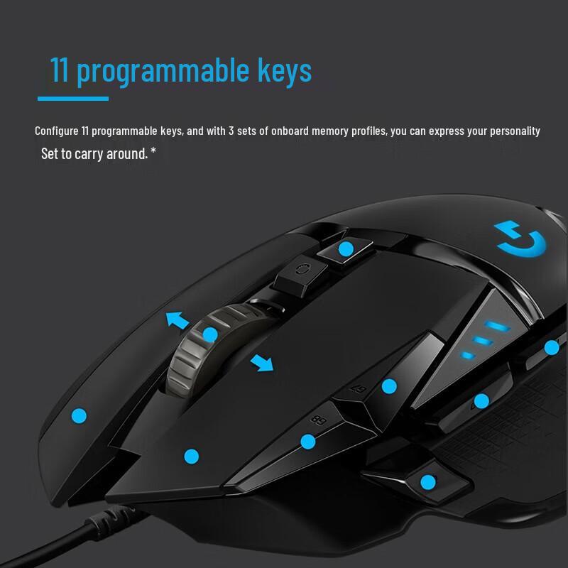 Проводная игровая мышь Logitech G502 HERO