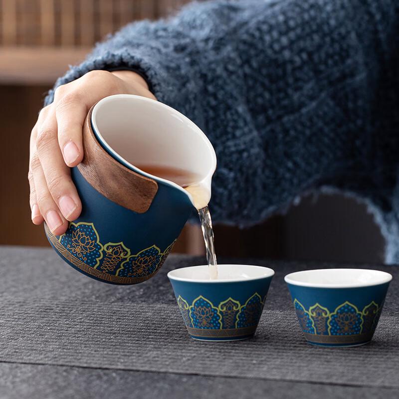 Chaxun Creative Ceramic Kung Fu Tea Set Gift Box