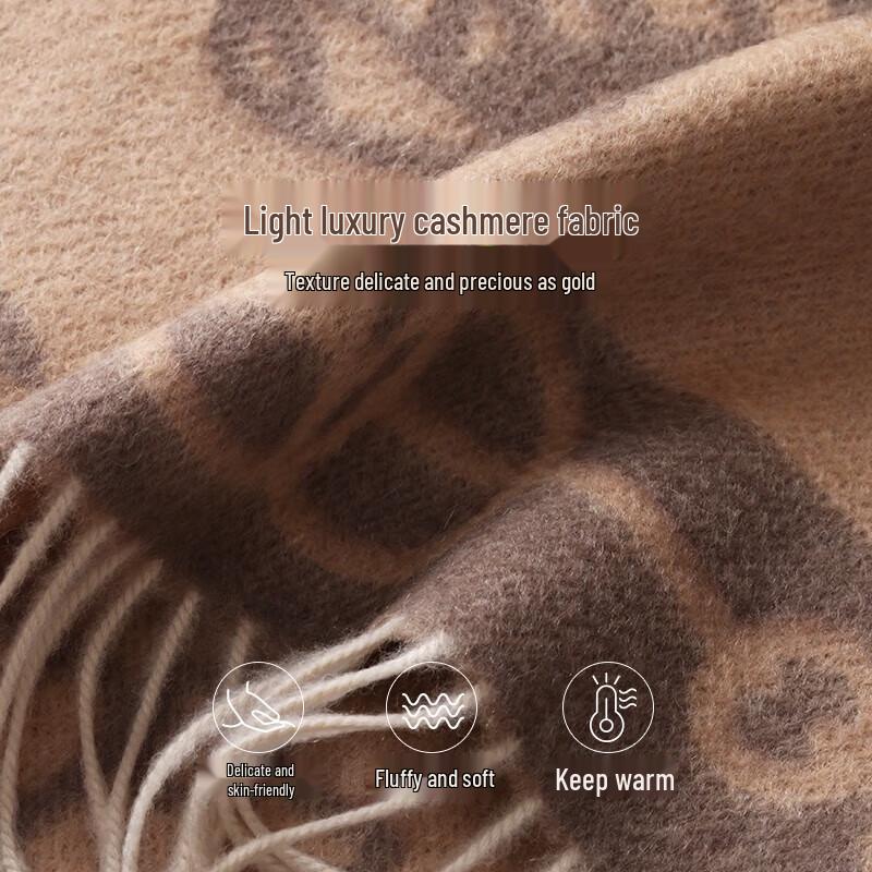 Hengyuanxiang Women's Cashmere Scarf