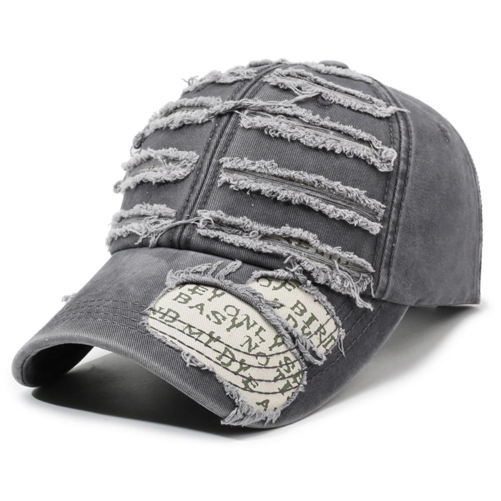 Cotton Retro Peaked Cap Cool Cowboy Hat Fashion Baseball Cap Unisex  Men Women