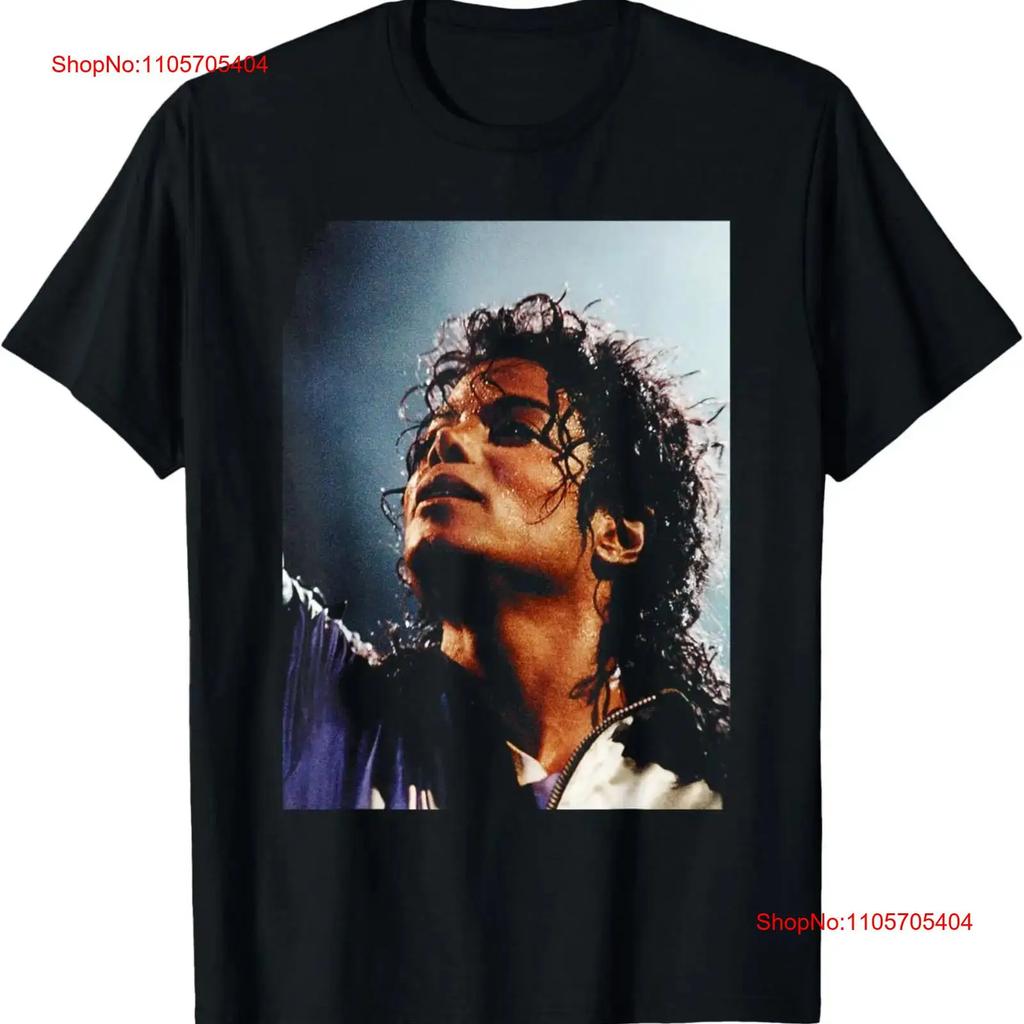 Michael Jackson Live Bad Album World Tour 1988 T Shirt Vintage Casual Fashion Breathable