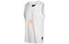 Jordan Basketball Jerseys Men's White Moderate Straight Fit DQ5867-100