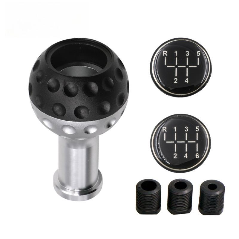 Universal Aluminum Speed Gear Shift Knob Brand New Car Manual Trans Stick Head Knob With M8 M10 M12 Adapter