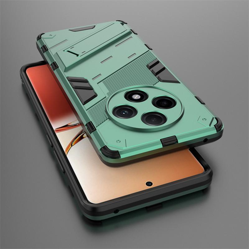 Для OPPO A3 Pro Чехол OPPO A3 Pro Чехол Роскошный Бронированный ПК Бампер Ударопрочный ТПУ Силиконовый Защитный Чехол для Телефона OPPO A3 Pro