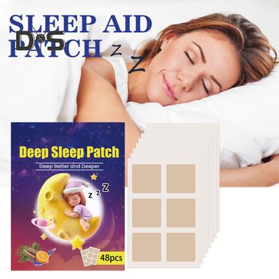 96 шт. пластыри для глубокого сна натуральные растения быстродействующие снотворные пластыри портативные дорожные мужские и женские наклейки для снятия усталости во время сна