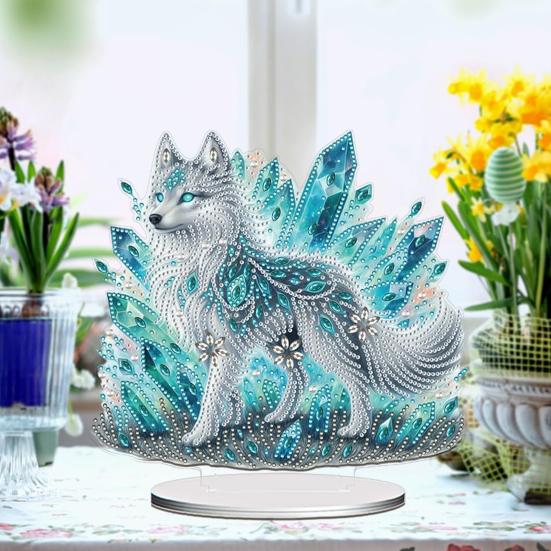 Набор для создания стразовой арт-фигурки своими руками для взрослых и начинающих. Набор для рисования стразами со встроенной основой. Блестящий креативный DIY домашний декор