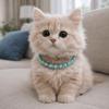 Bling Pet Pearl Necklace Adjustable Pet Puppy Jewelry Fashionable Cat Princess Collars  Pet Show
