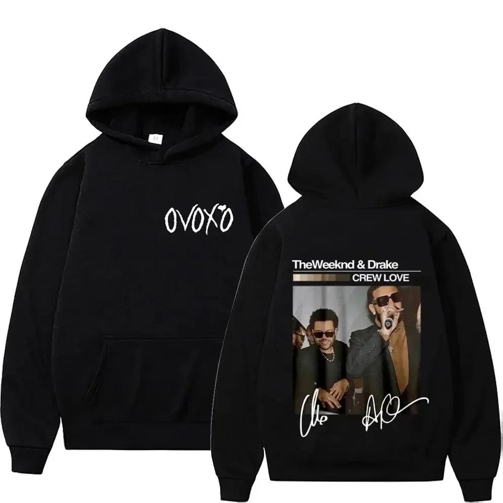 Retro The Weeknd Graphic Hoodie After Hours Til Dawn Oversized Sweatshirt Men's Women's Hip Hop Rock Hoodies Harajuku Streetwear