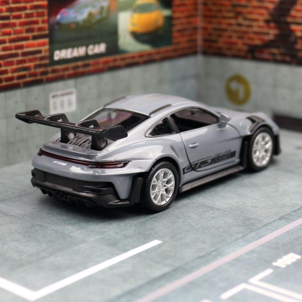1/36 Porsche 911 GT3 RS игрушечная модель автомобиля для детей RMZ CiTY миниатюрная гоночная модель Free Wheels Pull Back литая металлическая коллекция подарок