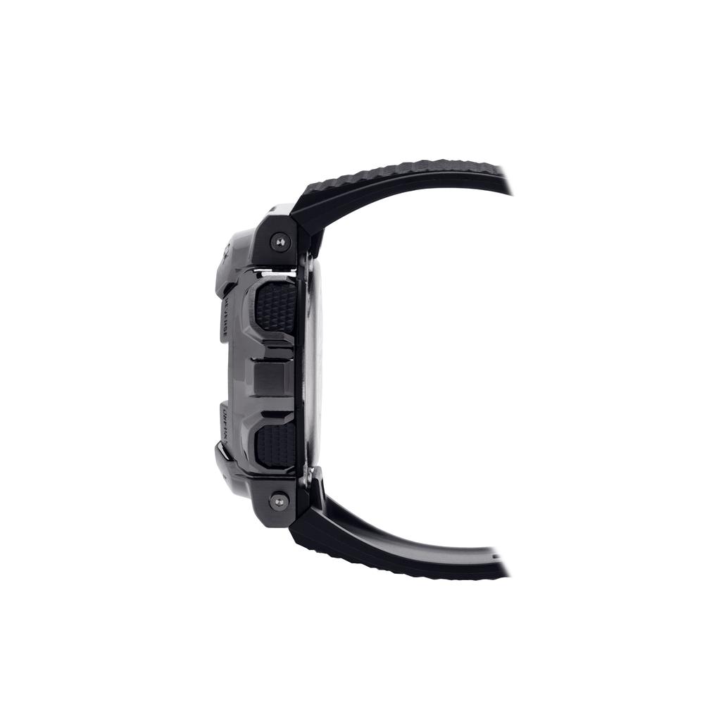 Casio Серия Full Metal Круглые Модные Универсальные Водонепроницаемые 200 м Кварцевый Механизм Ремешок из Смолы Часы Мужские Черные GM-110BB-1A