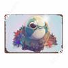 Cuddlefish Baby Subnautica Metal Signs Create Club Party Plaques Bar Cave Tin Sign Posters
