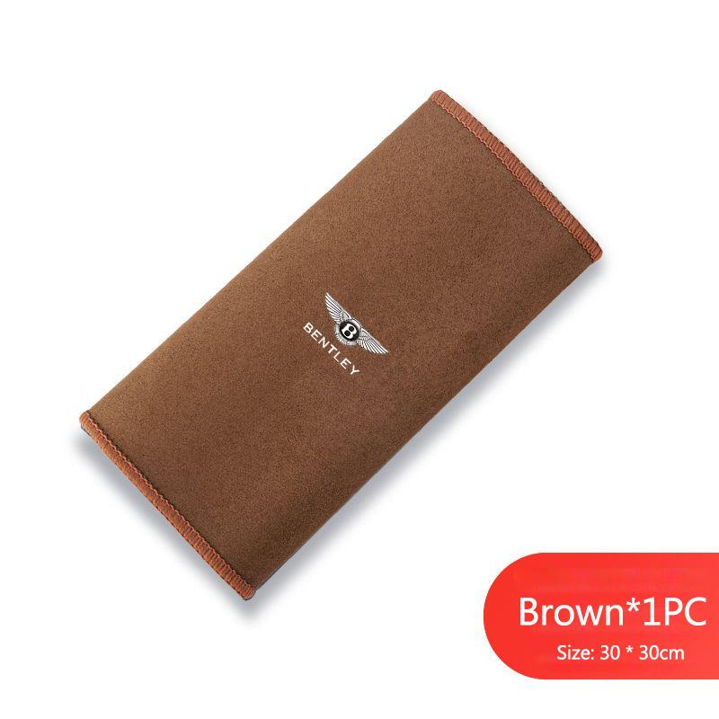 Car LOGO Wash Microfiber Detailing Car Wash Towel Cleaning Cloth for New Bentley Flying Spur Continental GT Bentayga Mulsanne W4