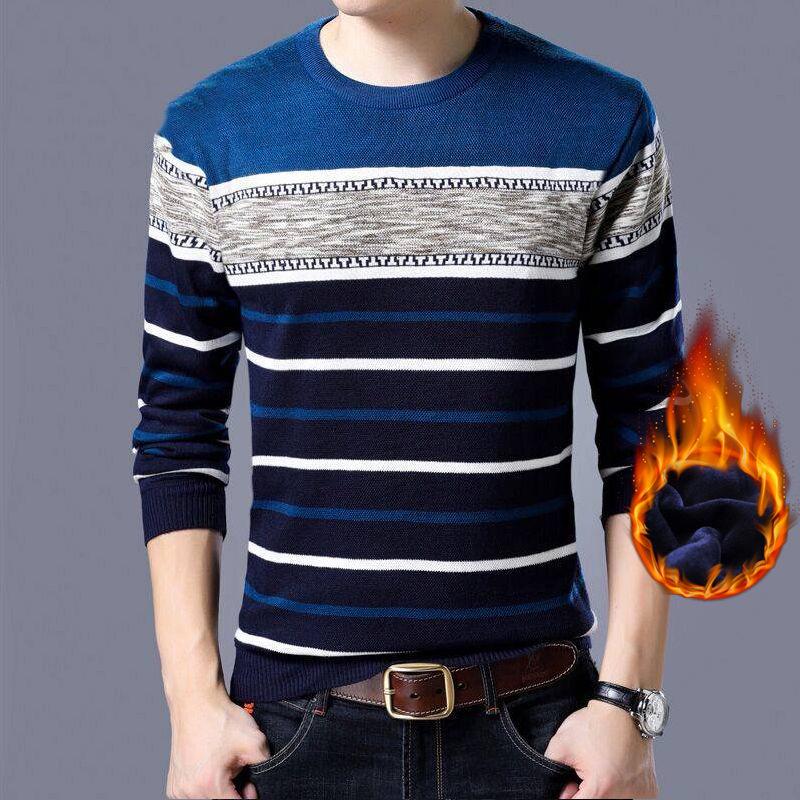 Модный мужской свитер Мужской Зимний мужской свитер Slim Fit Пуловер Мужской трикотаж Pull Homme Свитера