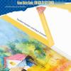12 rolls of color masking tape width 25mm * length 10m rainbow color tape children's decorative color painting masking paper suitable for handbook
