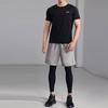 Li Ning Logo Sports Crew Neck T-Shirt Men Tops Black YTST073-2