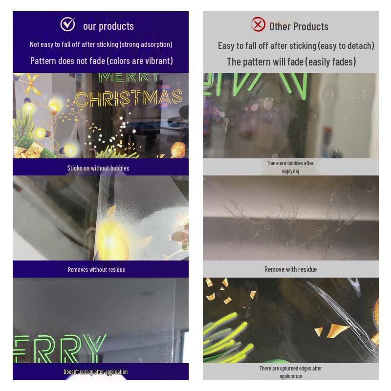 Christmas Window Decals