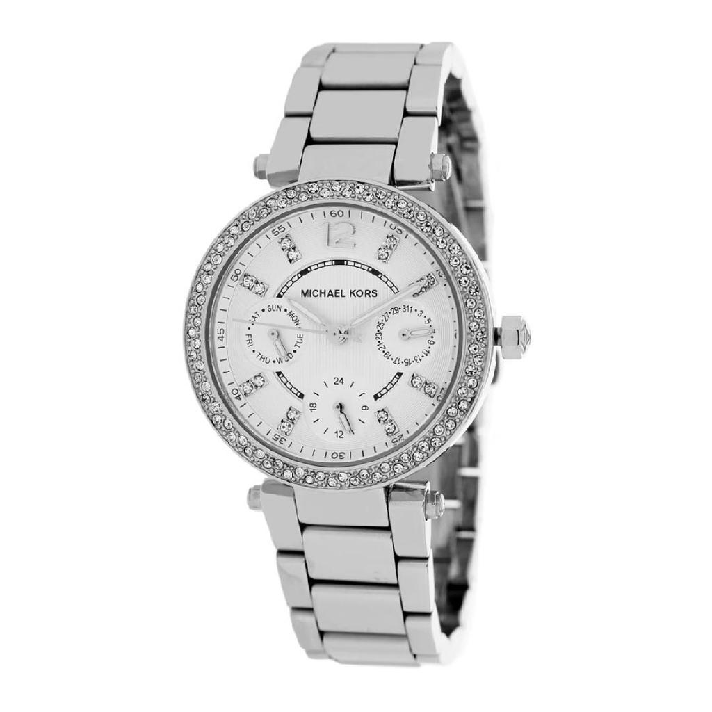 Michael Kors Женские часы Parker с серебристым циферблатом - MK5615