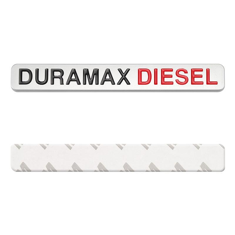 Металлические эмблемы Duramax Diesel Значки Наклейки на автомобиль для Chevrolet Silverado ZF 6 SPEED EFI LIVE GMC Sierra Allison Transmission Aveo