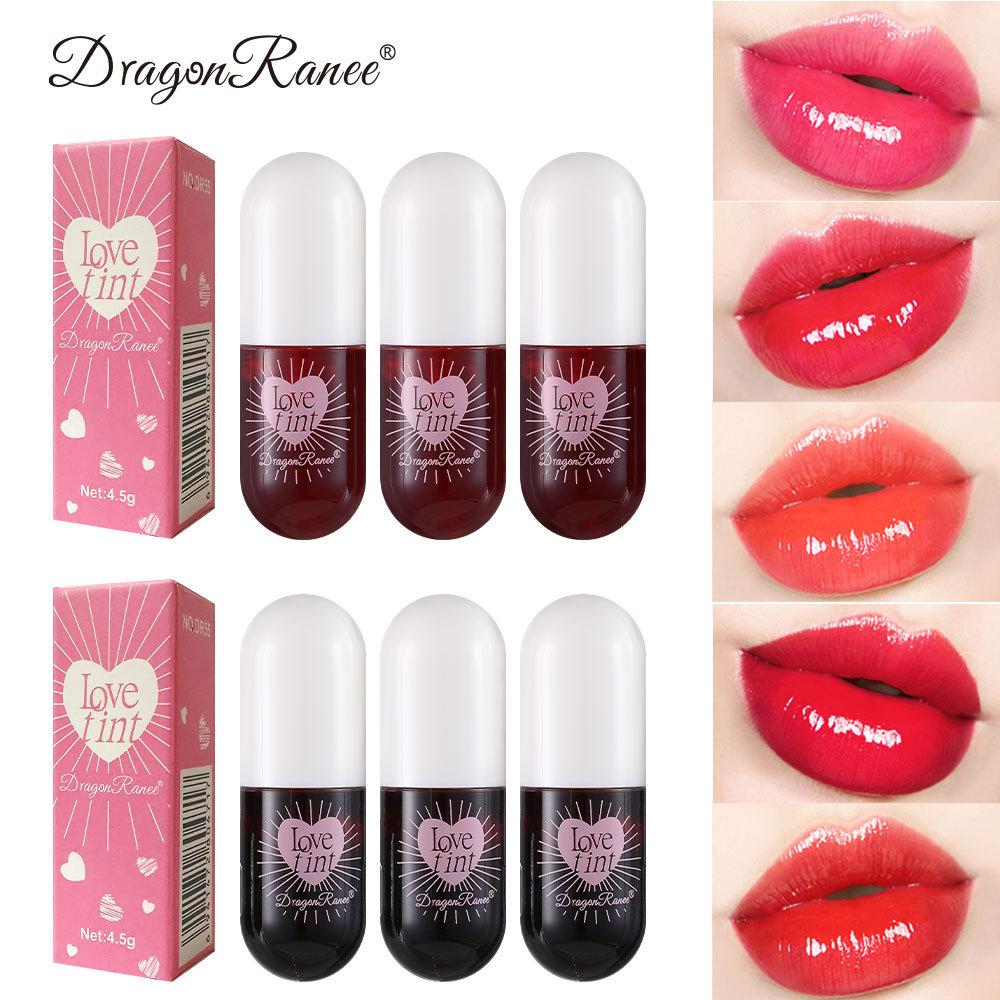 Dragon Ranee Lip Mirror Love Tint — водостойкий и устойчивый к смешиванию жидкий пигмент для сияния молодости