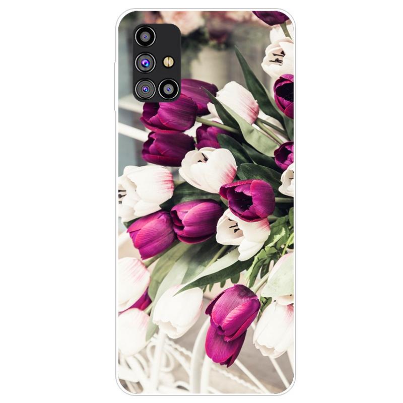 Чехол для телефона Samsung M31s Мягкий силиконовый чехол TPU для Samsung Galaxy M31s Чехол M31 SM 31S GalaxyM31 Бампер Coque