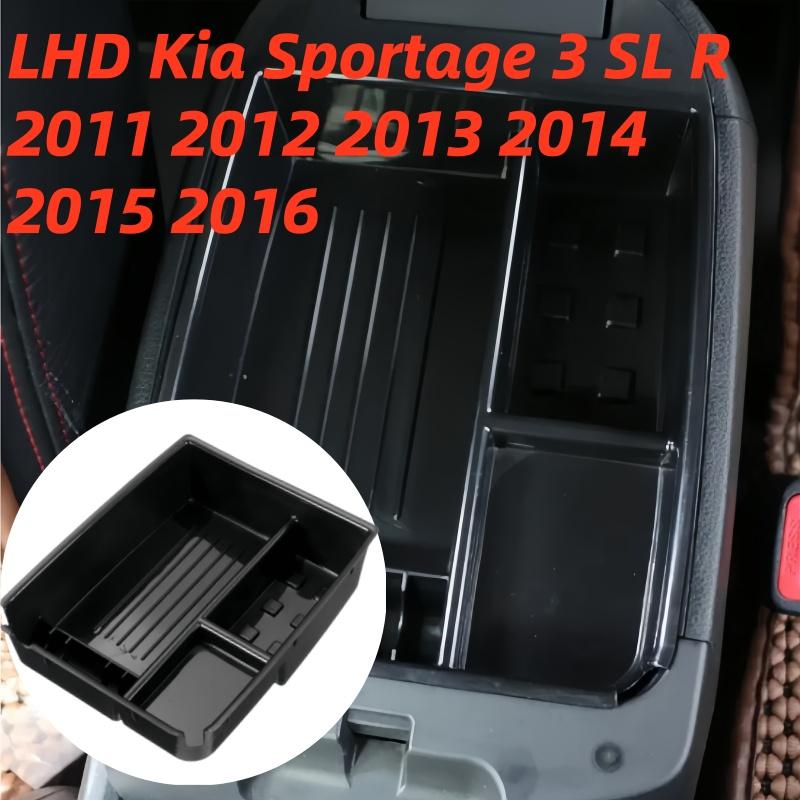 Car Armrest Storage Box for Kia Sportage 3 SL R LHD 2011 2012 2013 2014 2015 2016 Console Tray Container Organizer Accessories