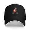 Смешная лиса на велосипеде Бейсболка Snap Back Кепка для бейсбола Кепка Wild Ball |-F-| Мужские кепки Женские