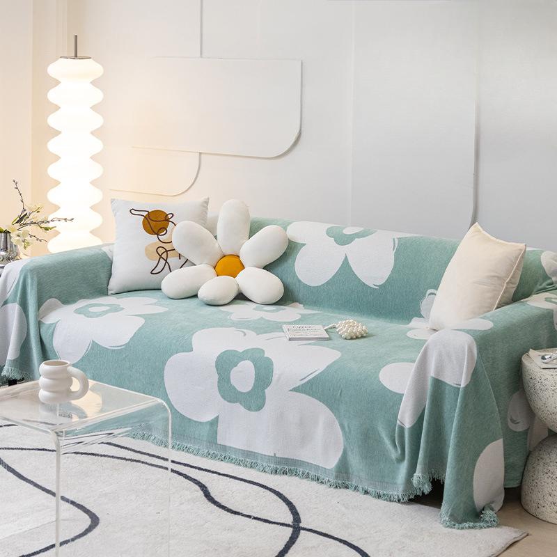 Sofa Cover Cloth Anti-Scratching Four Seasons Universal Nordic Simple Modern Sofa Full Cover Towel All-Inclusive Universal Sofa Cover