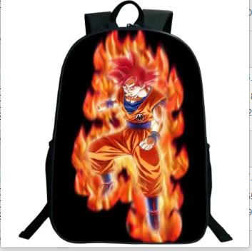 Аниме Периферия Dragon Ball Рюкзак Dragonball Студенческая Школьная Сумка Wukong Полиэстеровый Рюкзак Рюкзак
