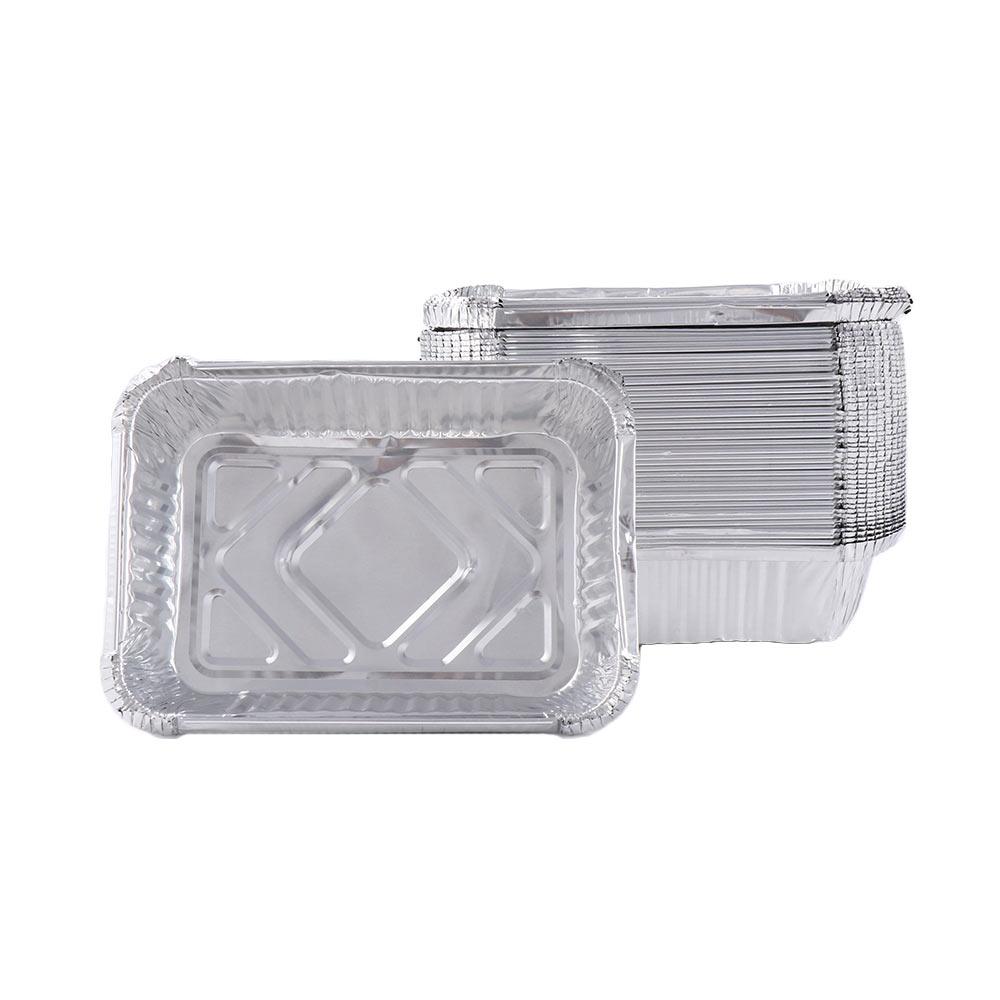 Foil Barbecue Grill Catch Tray Tin BBQ Drip Pan Kitchen Supplies Grease Drip Pan Kitchenware