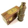 Vintage Brass Telescope Antique 50.8 Cm Hand Extending Naval Victorian Pirate Telescope With Beautiful Polished Hardwood Box