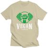 Custom Vegan Power Tshirts for Unisex Short Sleeves T Shirt Cool Powered By Plants T-shirts Pure Cotton Tee Gift