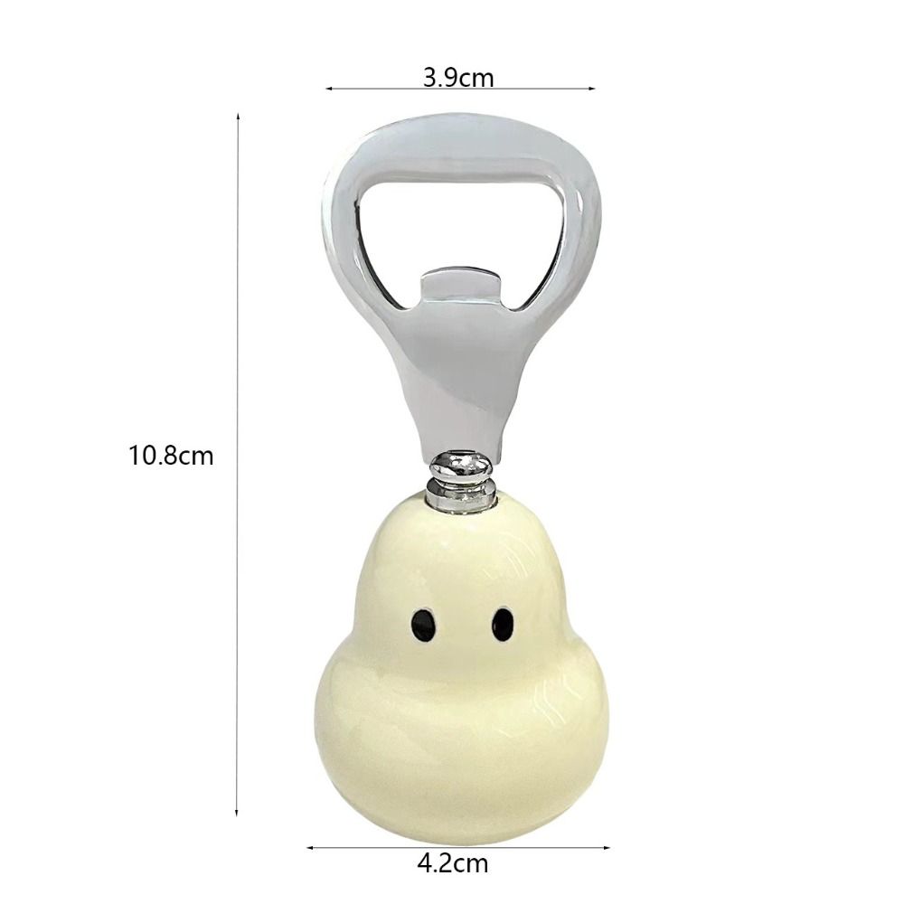 Stainless Steel Pear Bottle Opener Stand Up Bottle Cap Remover Bar Accessory Beer Opener  Club
