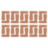 10 шт. фиксатор для пальцев ног Turf Tape Strap Airproof, выпрямитель для пальцев ног для снятия болезненности