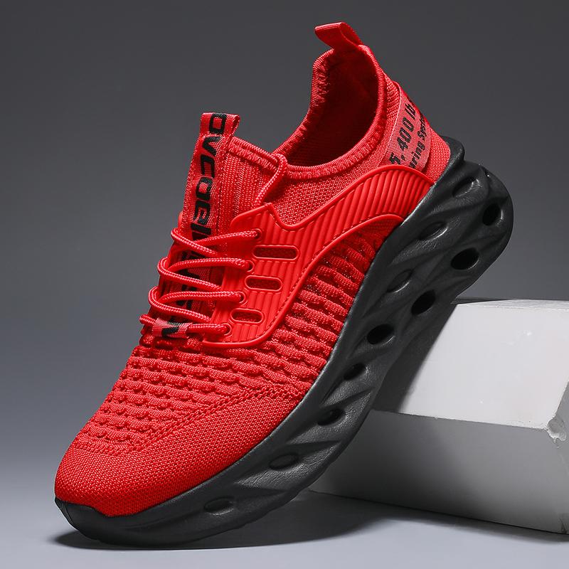 Кроссовки для ходьбы противоскользящие Мужские Теннисные туфли Air Homme Мужские Тренировочные Обувь для спортзала Спортивная обувь Сетчатая Воздушная Легкая Для мужчин