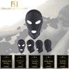 Black Hood Mask Stretchy  Head  Fetish Kink Restraints Hoods