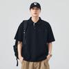 Men's Summer New Loose Short-sleeved POLO Shirt Men's Lapel Thin Short T-top