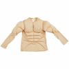 Muscle Man Role Play T-Shirt: Fake Chest & Abs Costume for Boys