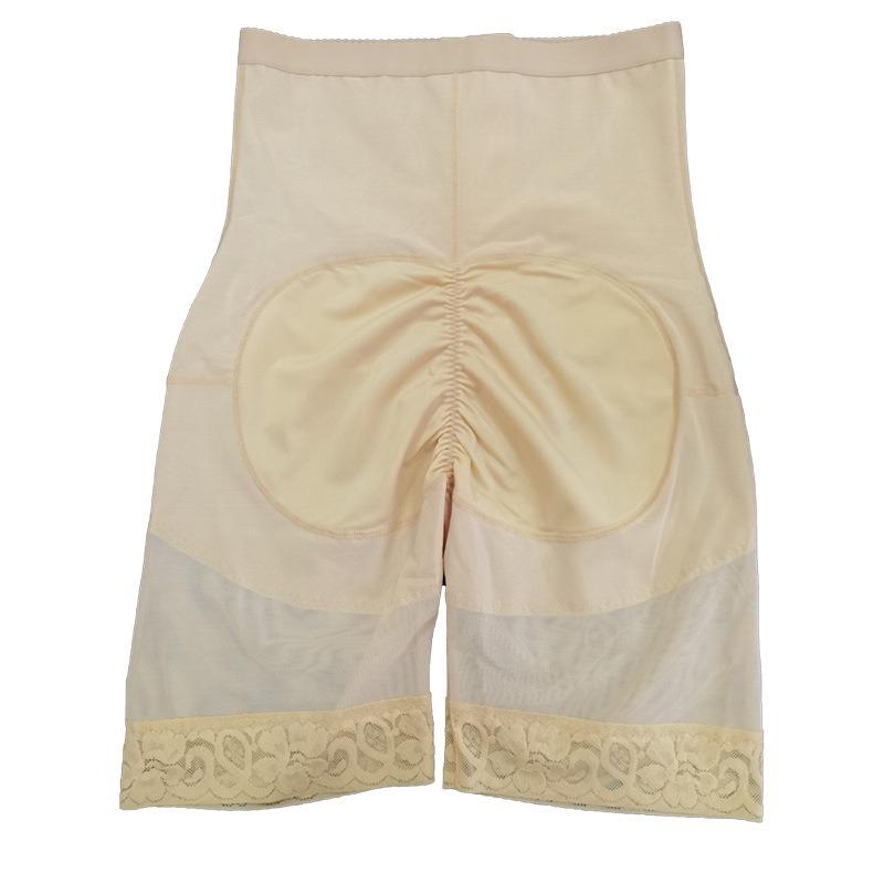Plus Size Butt Lifting Lace High Waist Tummy Control Shapewear Shorts