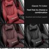 Car Seat Head Support Cushion Lumbar Pillow Interior Accessories For VW GTI Polo Golf Passat Tiguan Arteon CC Taigo T-ROC HubCap zq7