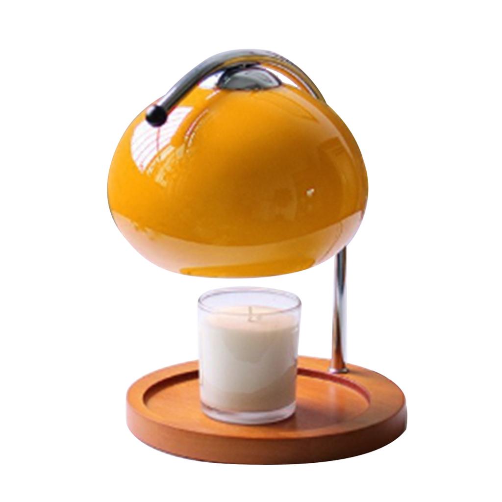 Лампа-подогреватель свечей с регулируемой яркостью, креативная безопасная электрическая восковая лампа с диммером для спальни