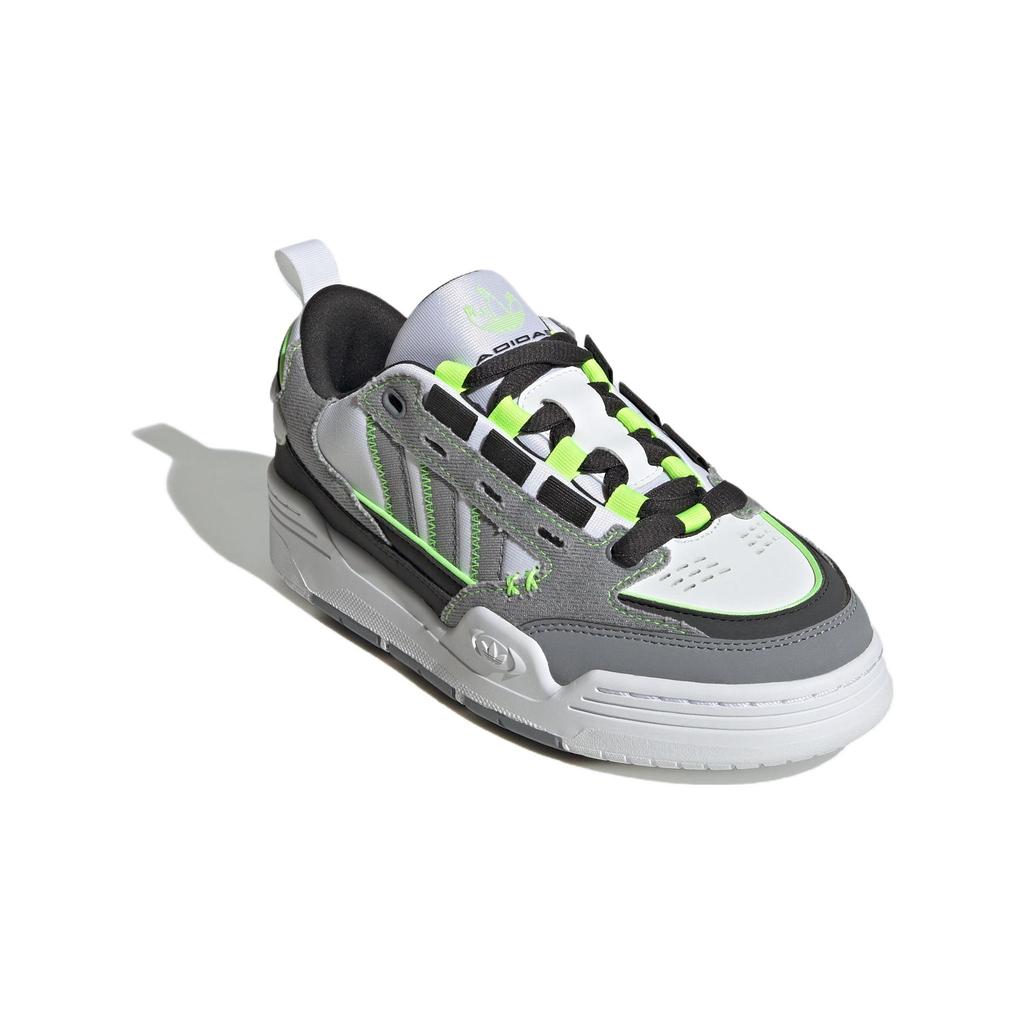 (GS) adidas originals Adi2000 'Grey Neon Green' Kids' IG7708
