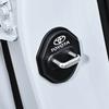 WTRK1 4Pcs Silicone Car Door Lock Cover Protector Anti-rust Dustproof Clips Interior Accessories for Toyota Corolla Camry RAV4 Avalon