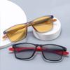 Vintage Far Sight Photochromic Glasses Fashion Sqaure HD Lens Reading Glasses Men Women Intelligent Sun Glasses 0+1.0+2.0+4.0