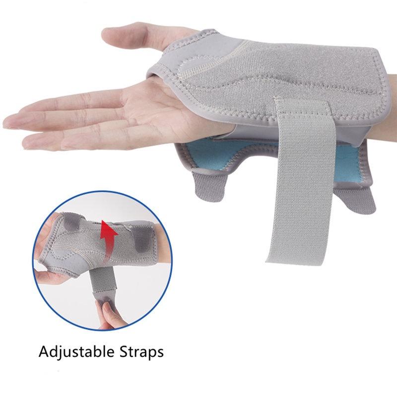 1Pcs Carpal Tunnel Wrist Brace Splints Wrist Support for Arthritis Tendonitis Night Sleep with Palm Massage Pad for Left Right