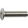 TRUSCO Ultra Low Head Machine Screw Stainless Steel M4X20 10 Pieces TFSS0420